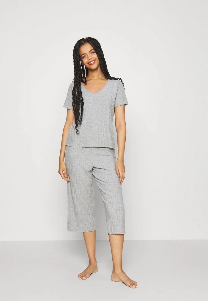 Vêtement De Nuit ANNA FIELD Anna Field Pyjamas Grise Femme | SOD-0052975